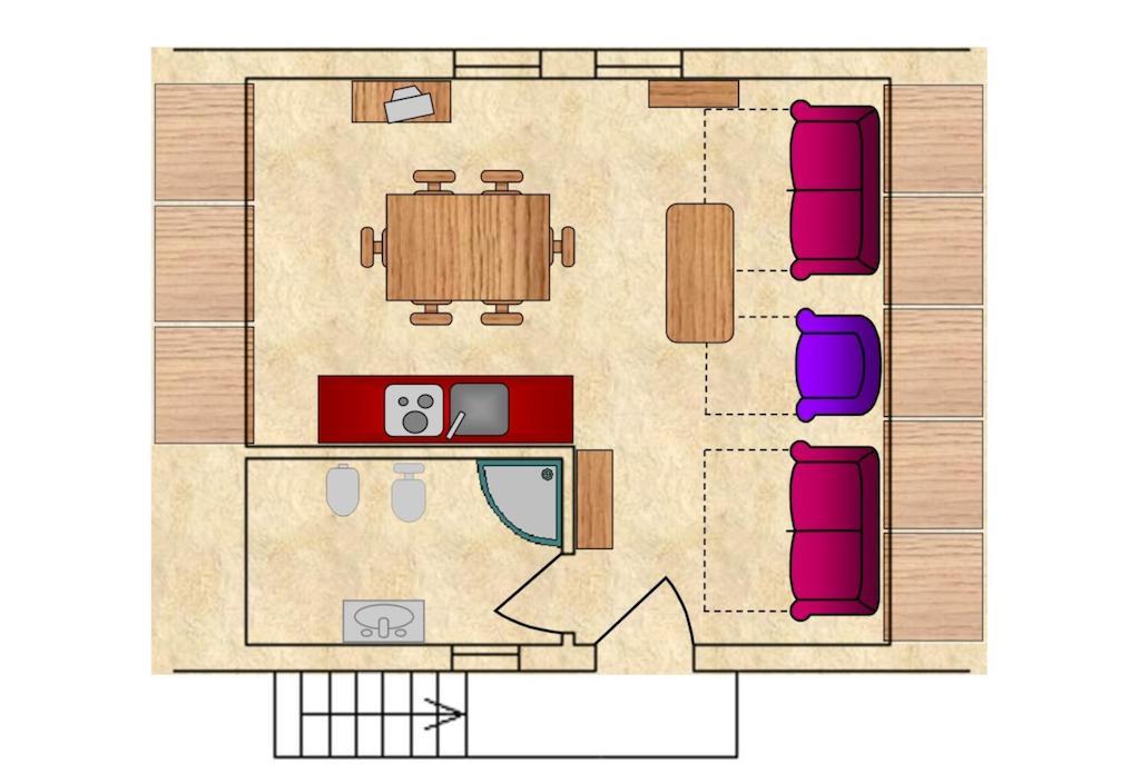 Chalet Presanella Temù Стая снимка